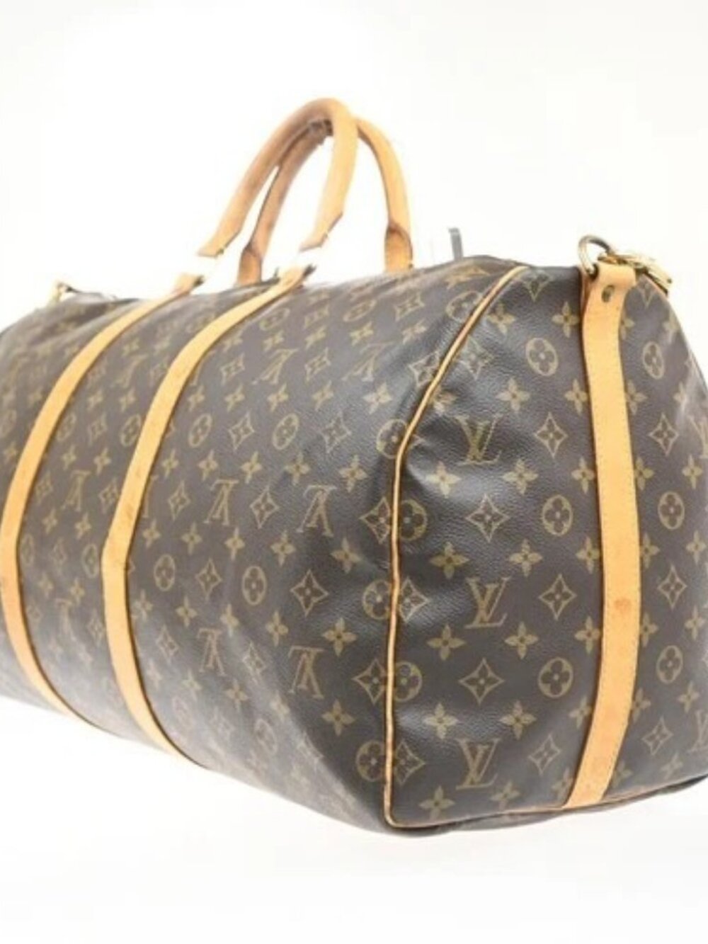 LOUIS VUITTON Keepall Bandouliere 55 2Way Hand Bag Monogram Brown M41414 18MA514 - Picture 3 of 16